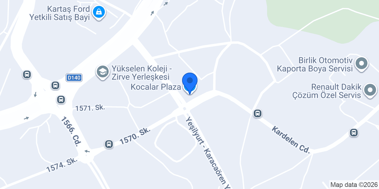 Kocalar Plaza konumu