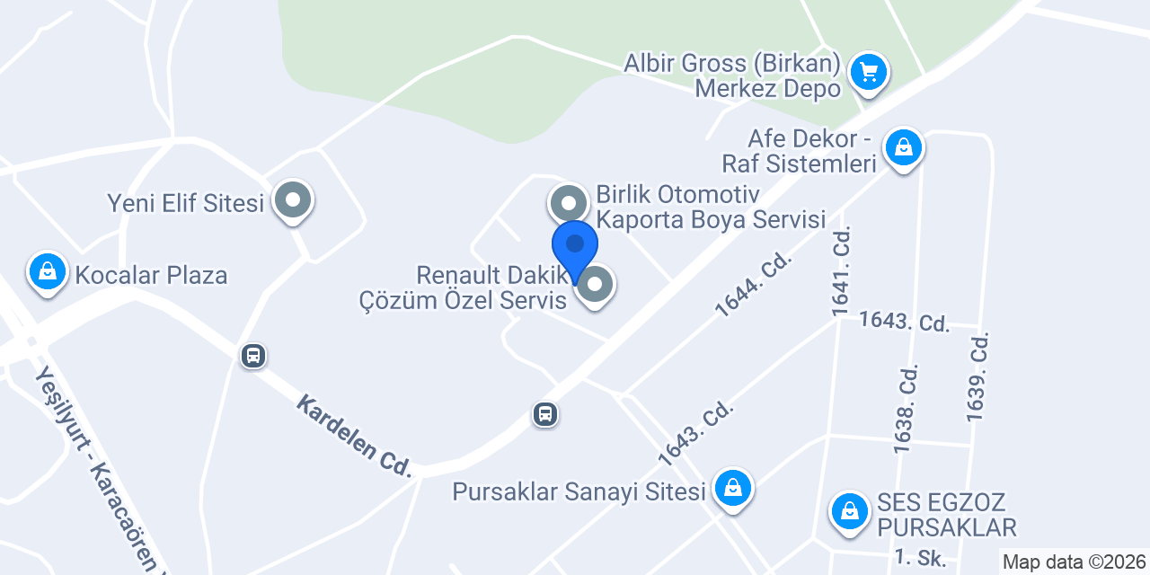 TKS Garage - Tamir / Bakım & Tuning / Custom konumu