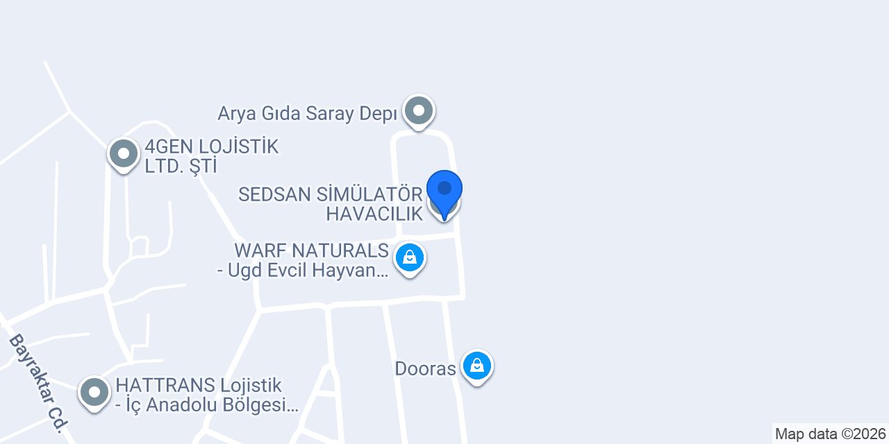 SEDSAN SİMÜLATÖR HAVACILIK konumu