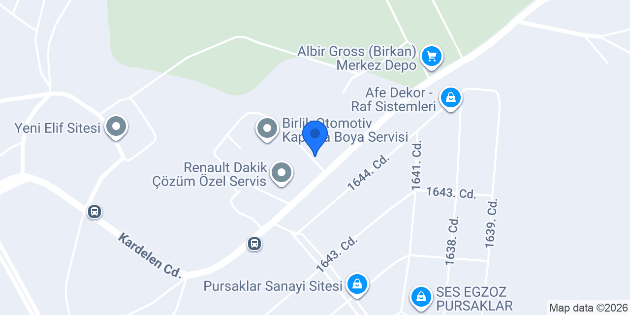 ÖZTÜRK ELEKTRONİK OTO ANAHTAR konumu