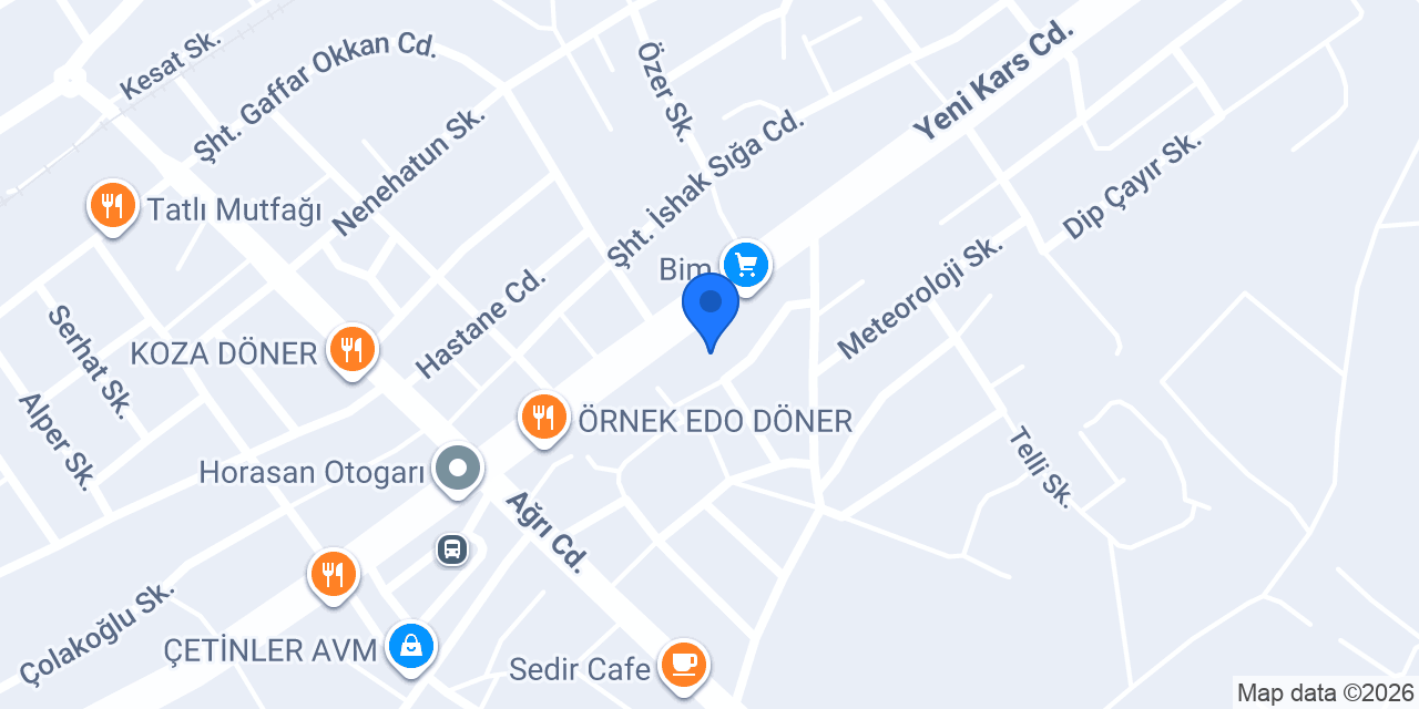 Çınar Peynircilik konumu