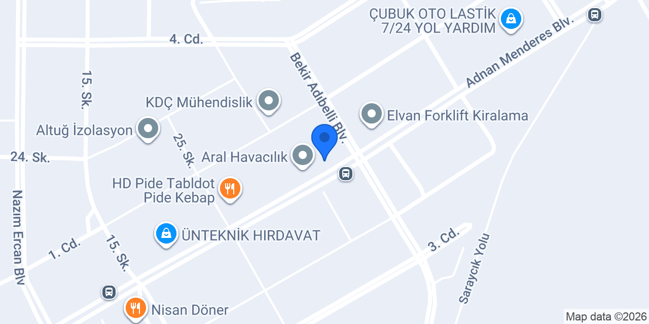 Afe Muhendislik konumu