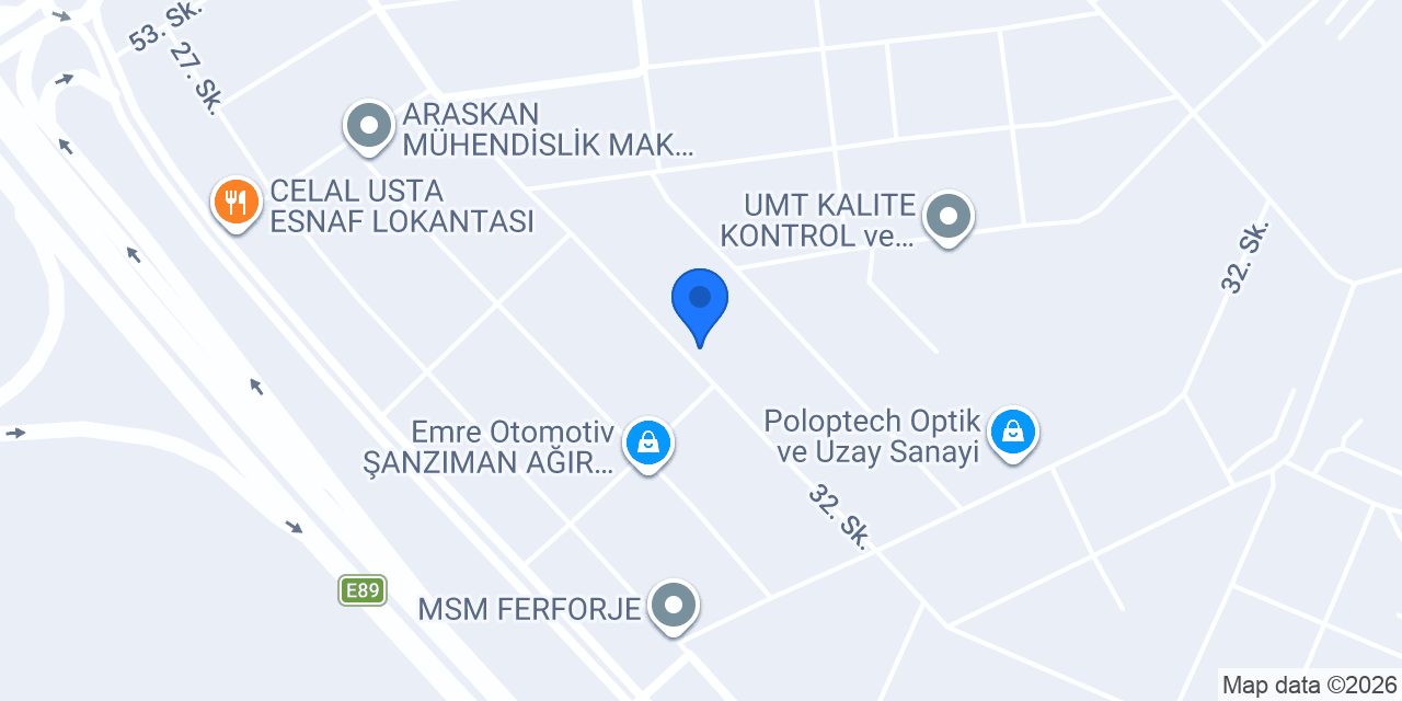 Süzer Oto Makas konumu