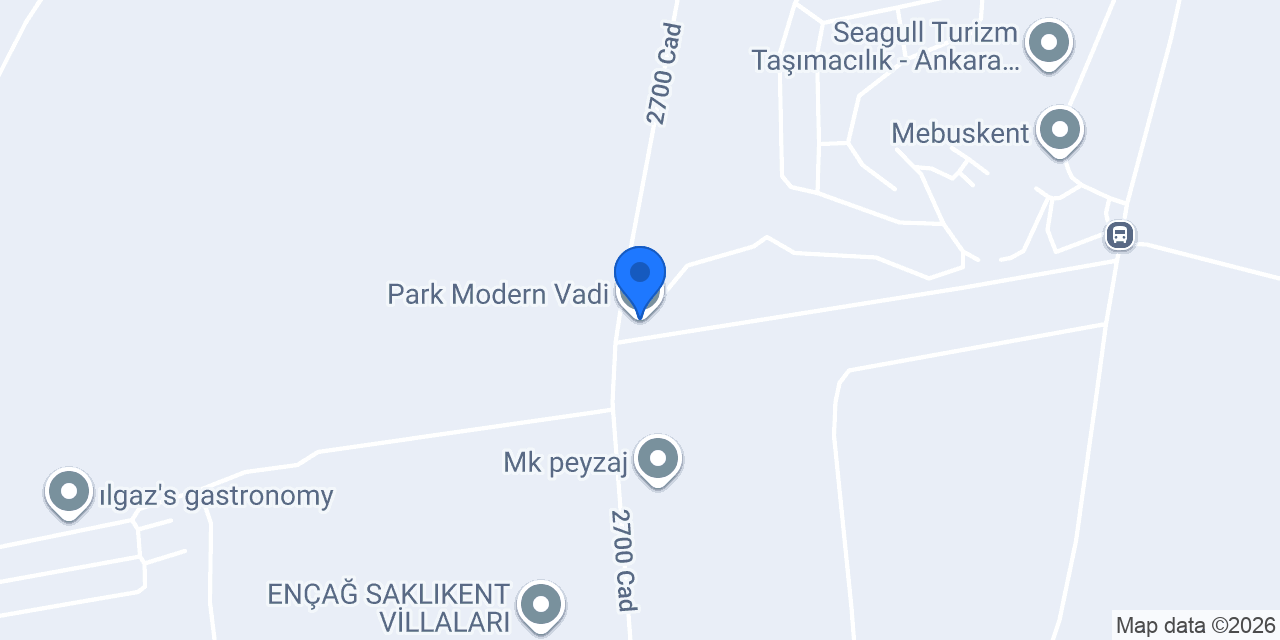 Park Modern Vadi konumu
