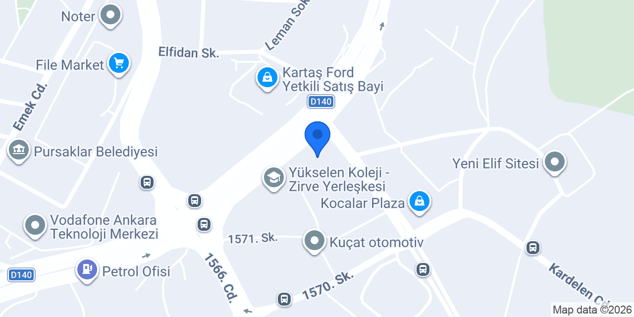 KOCALAR YAPI konumu