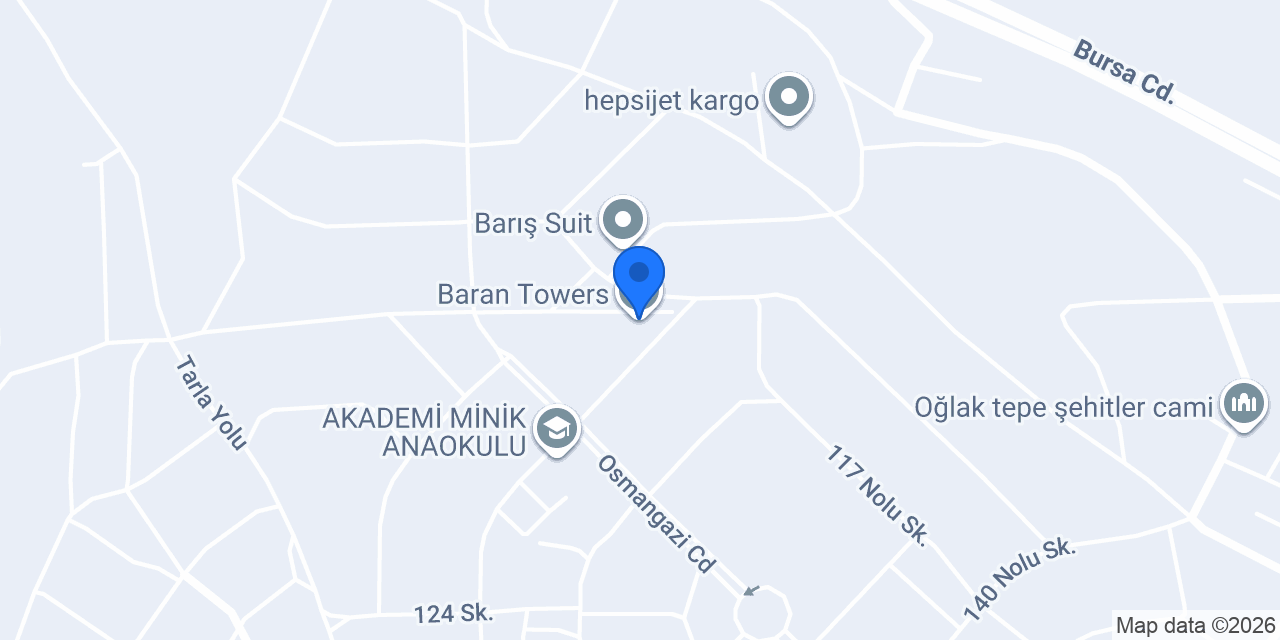Baran Towers konumu