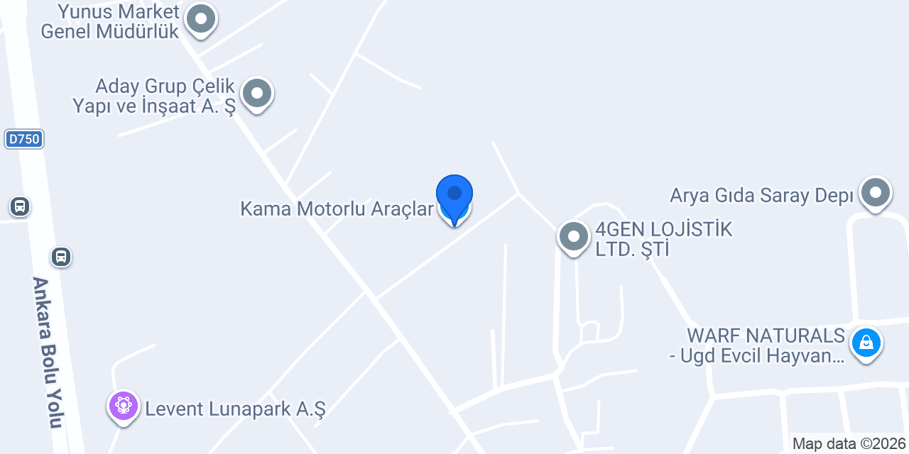 Kama Motorlu Araçlar konumu