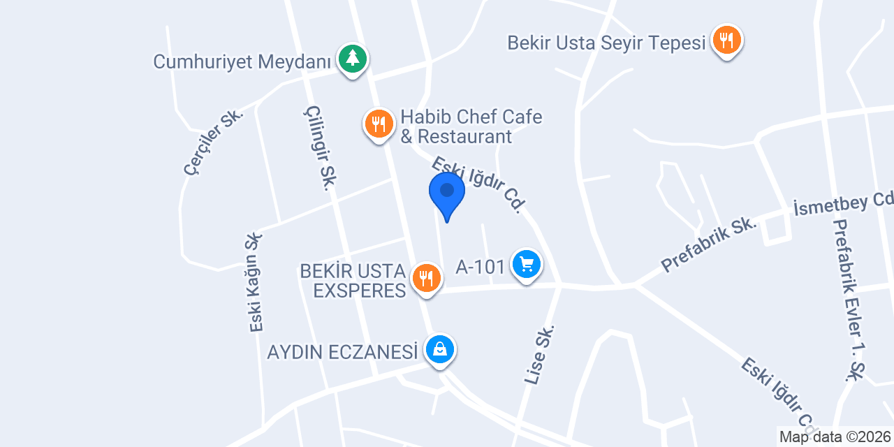 Vip oto yıkama konumu