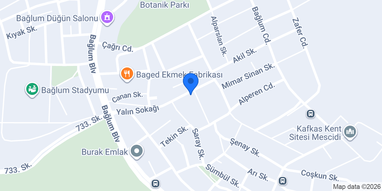 Özgür erkek kuaförü konumu