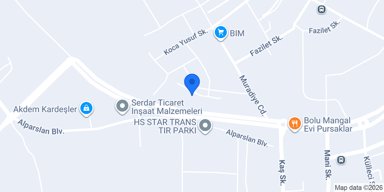 Pursaklar Belediyesi Park ve Bahçeler Müdürlüğü konumu
