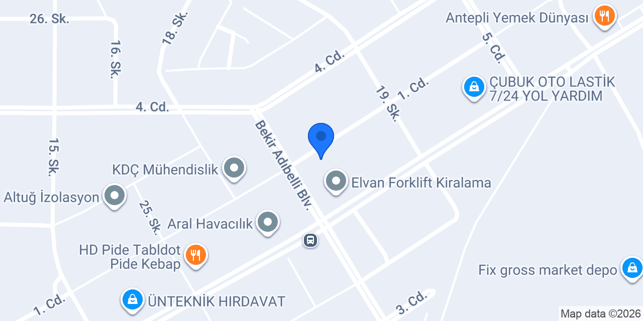 Demkon Enerji konumu