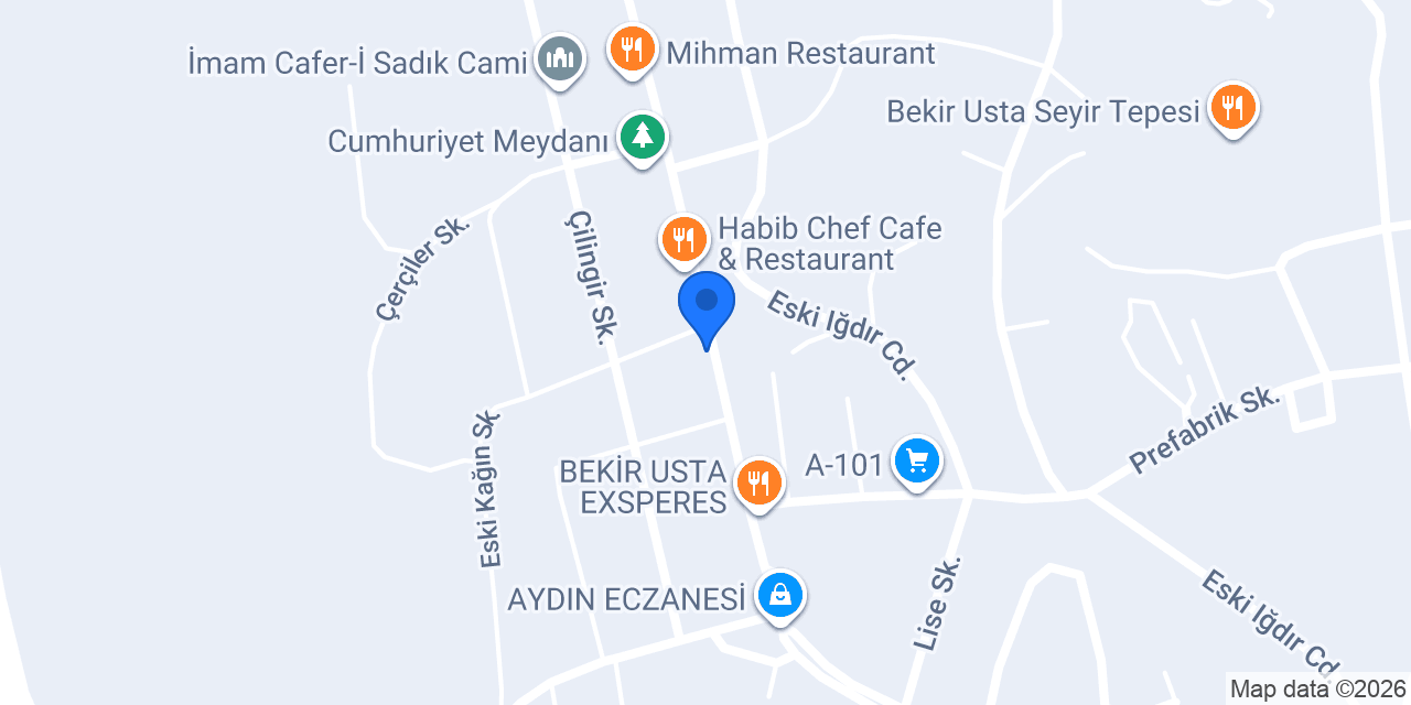 Vedo Döner konumu
