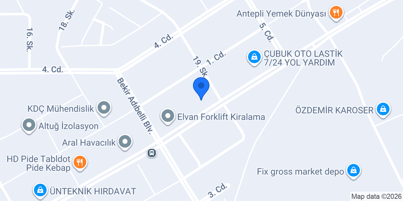 Villa Çelik Yapı, Ankara Çelik Villa Üreticisi konumu