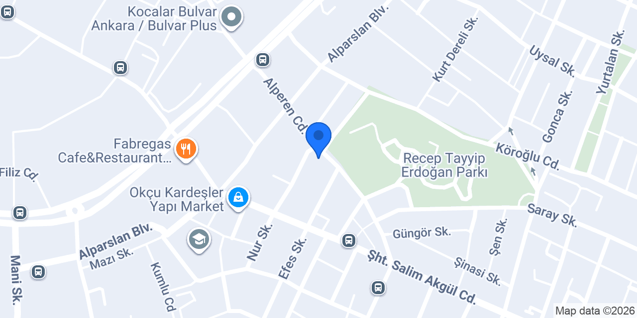 ÖZÇALIK TEKNİK konumu