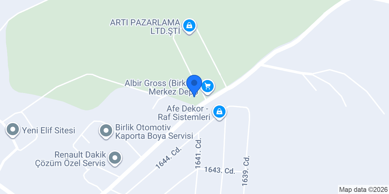 Akema Grup Alüminyum konumu