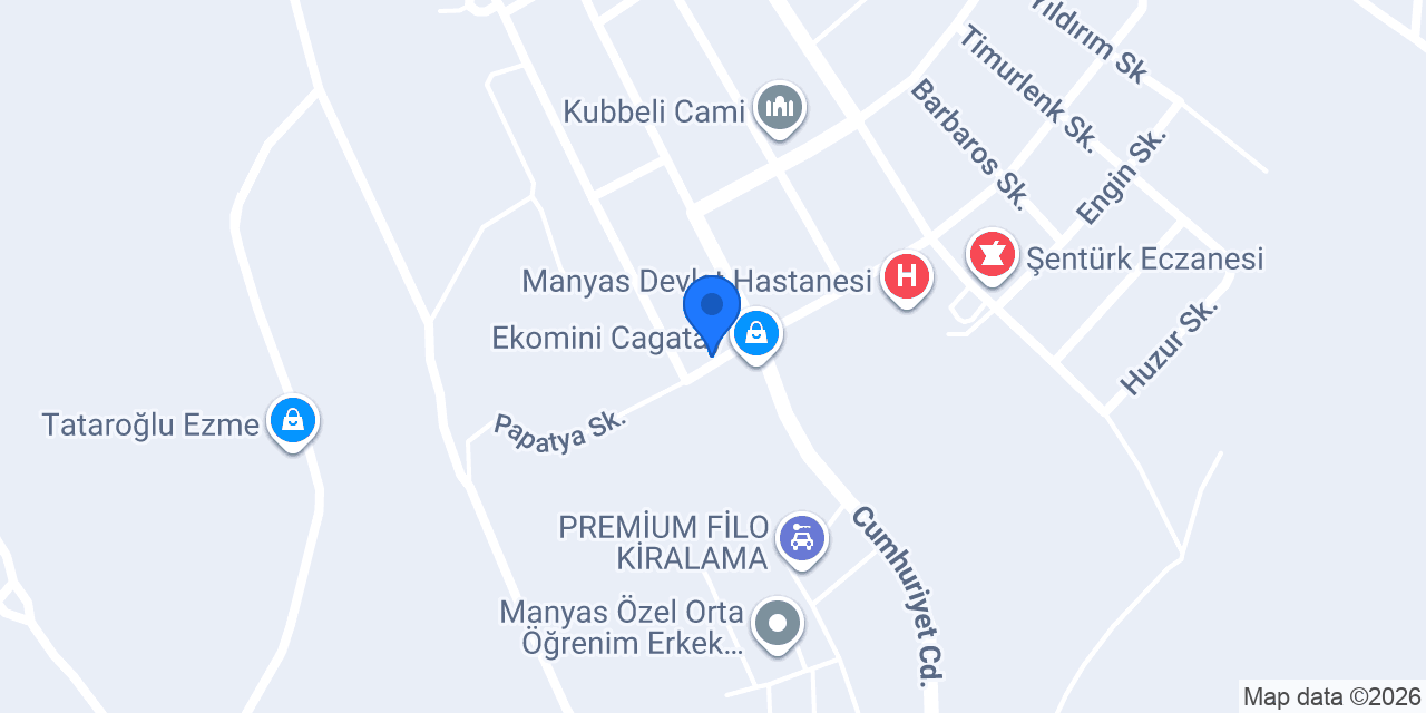 Manyas Ülkü Ocakları konumu