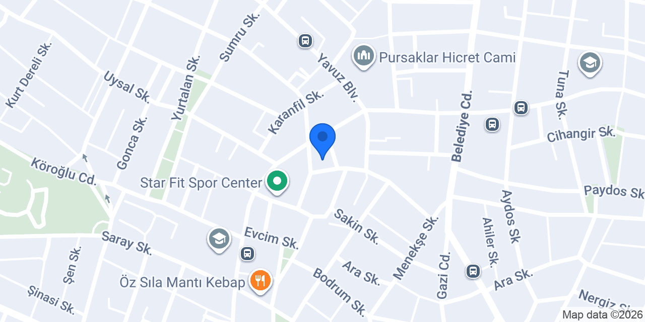 Pursaklar KETEM konumu