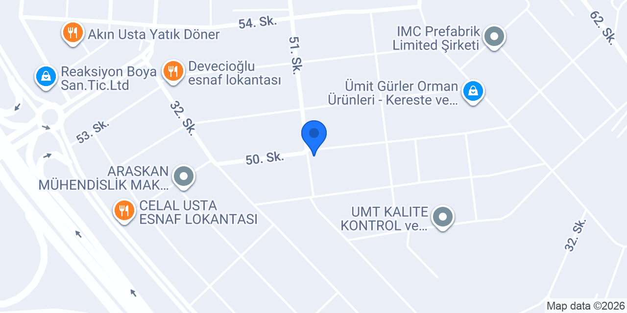 İmtek AŞ konumu