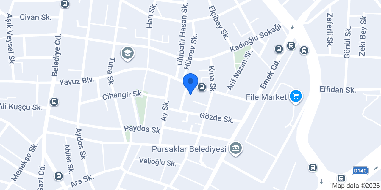 Diş Hekimi Burcu Öztürk konumu