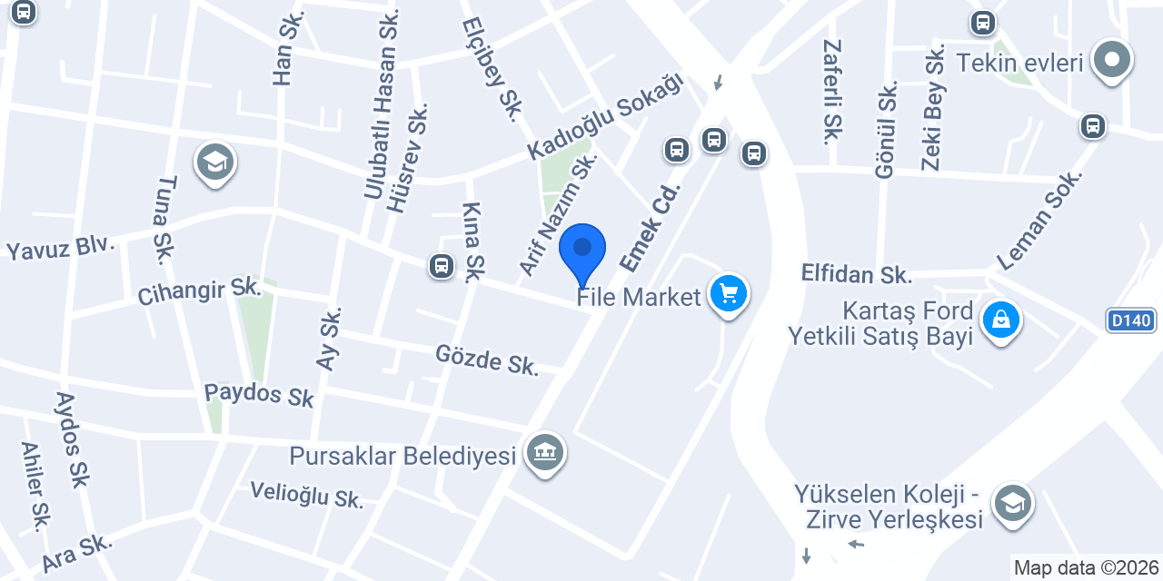 Tepe Elektrik konumu