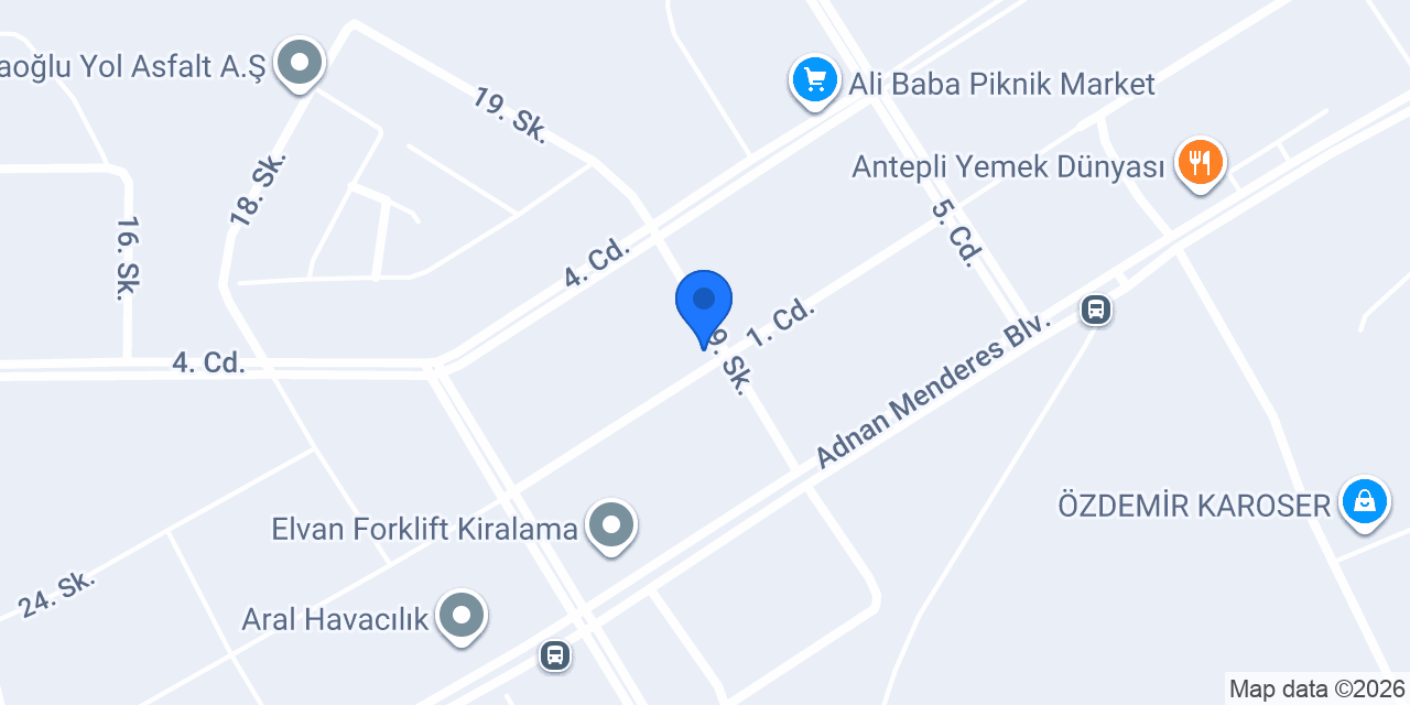 İrem Şekerli Mam. Ltd. Şti. konumu