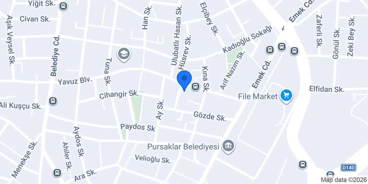 Nurseda eczanesi konumu