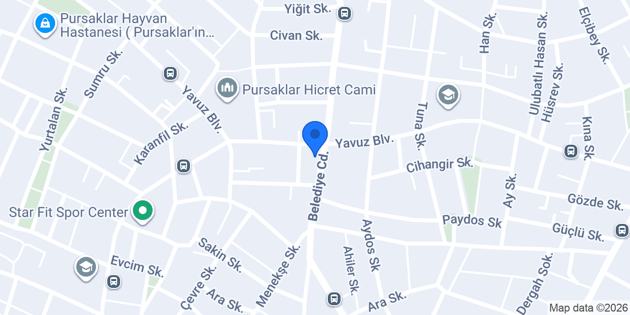Capilon Mobilya Pursaklar konumu