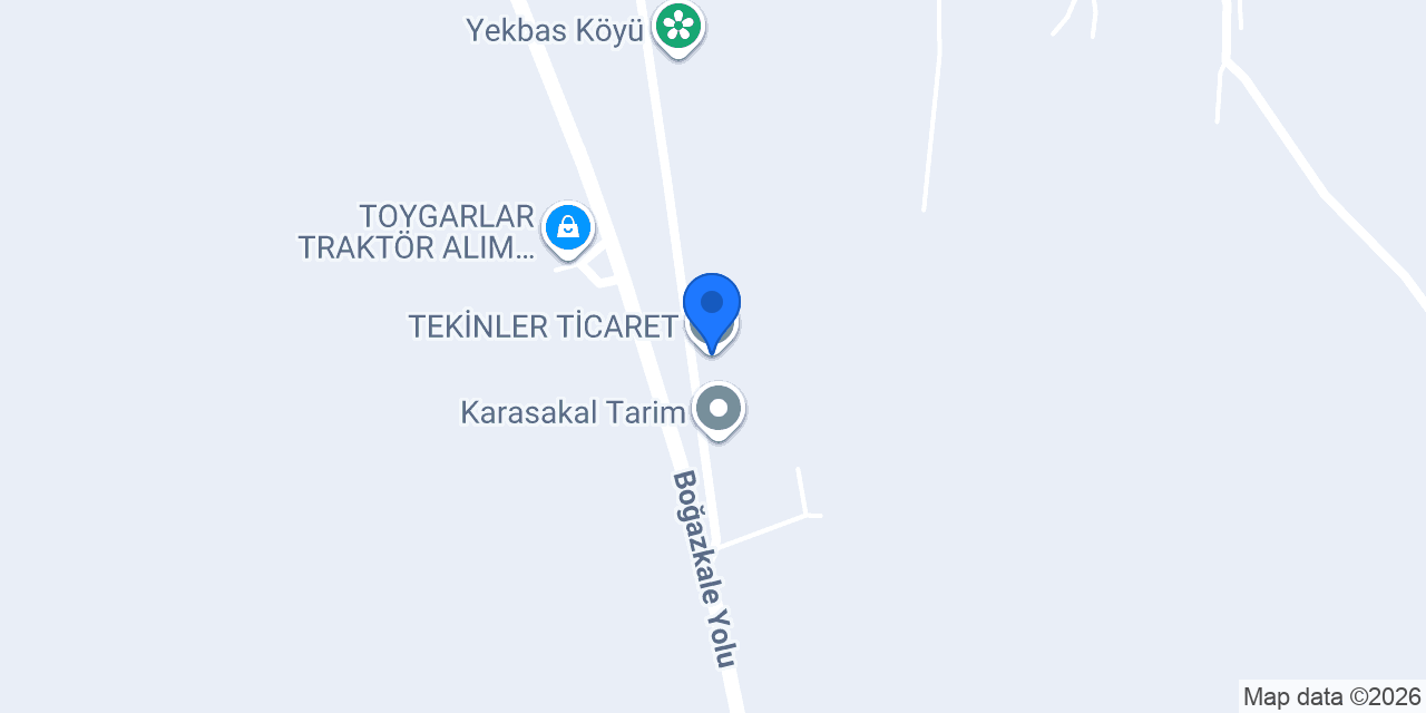 TEKİNLER TİCARET konumu
