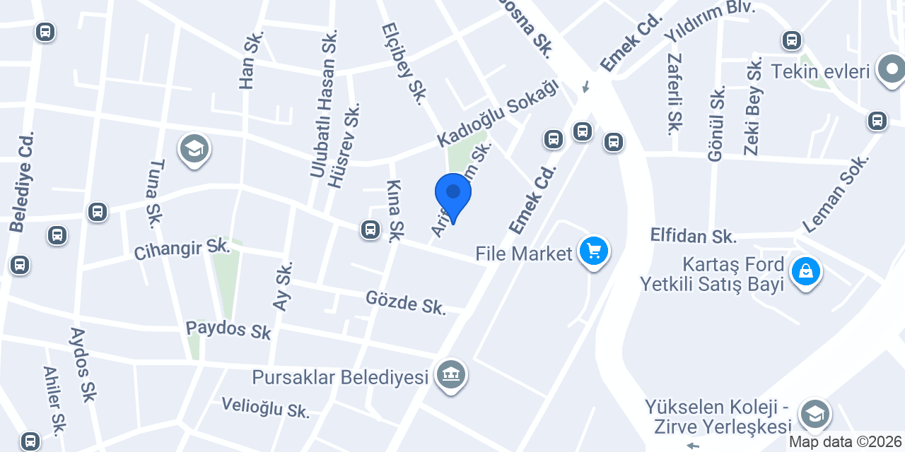 ÖZEL BICIRIK ANAOKULU konumu