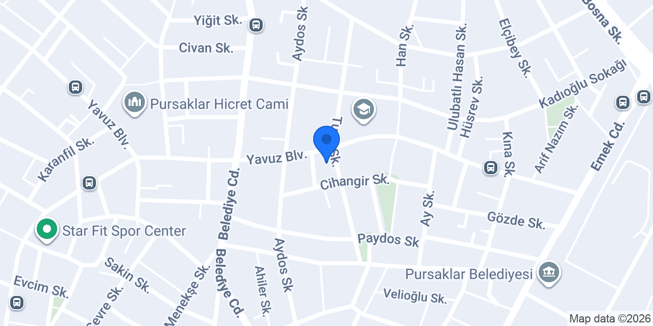 Bulvar Gümüş konumu