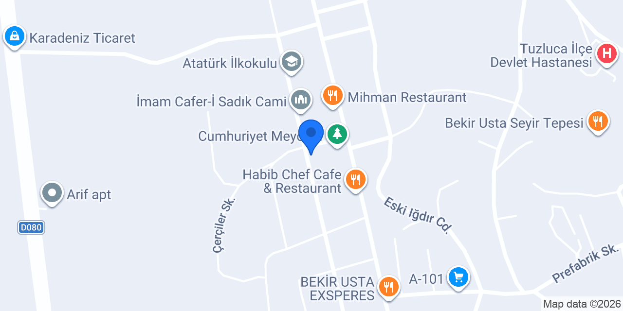 Armoni Cafe konumu