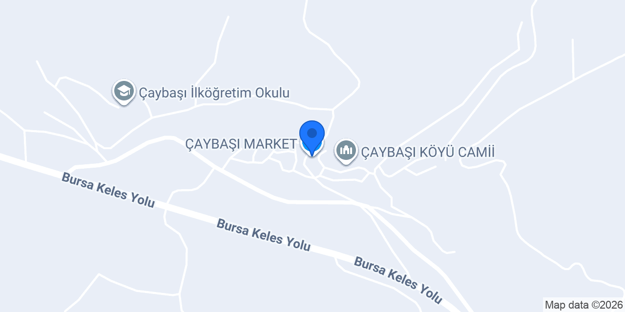 ÇAYBAŞI MARKET konumu