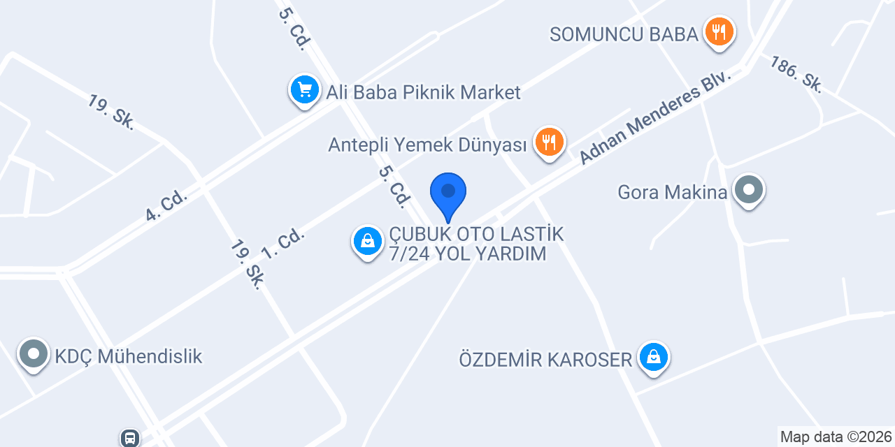 PKOSAN PREFABRİK KONTEYNER konumu