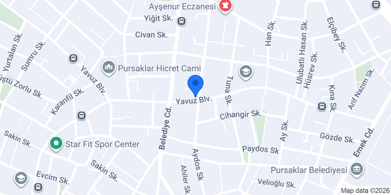 Binbirdesen Halı - Pursaklar Şubesi konumu