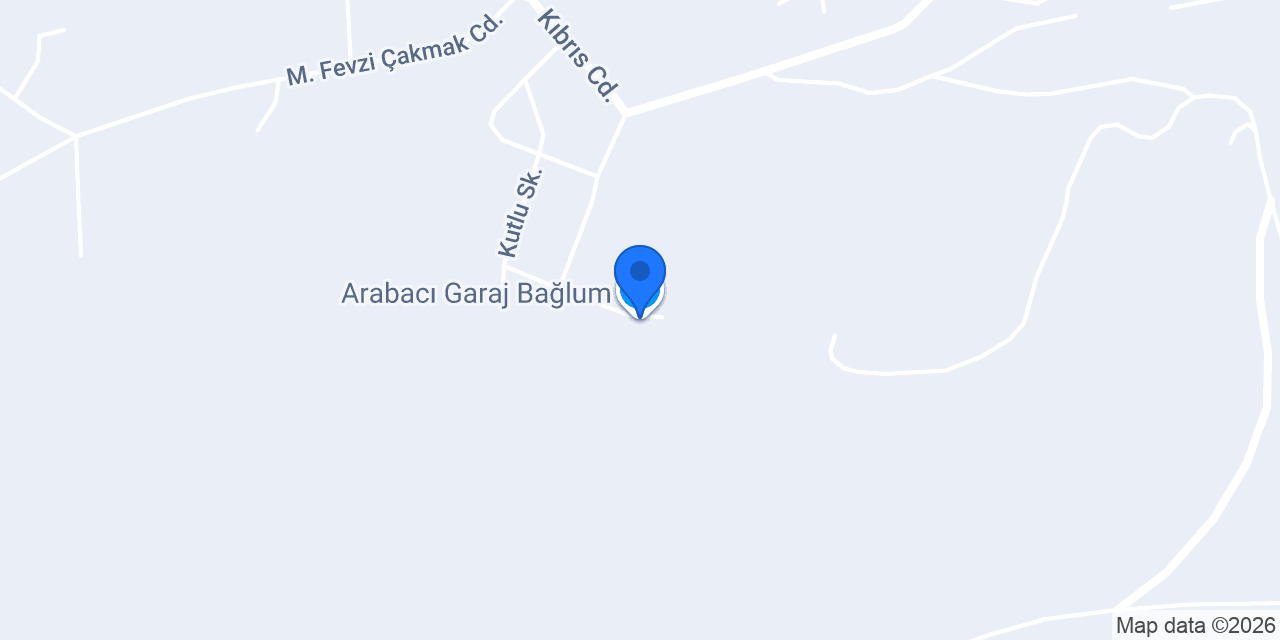 Arabacı Garaj Bağlum konumu