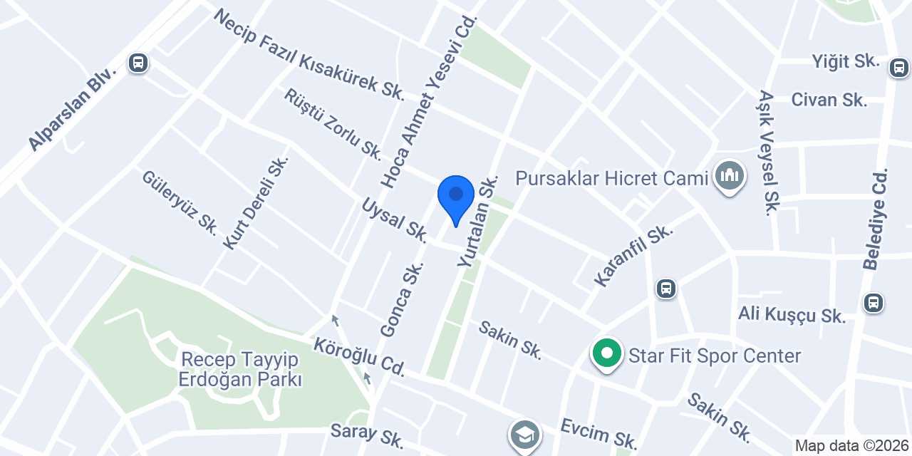 Altın Makas Erkek Kuaförü konumu