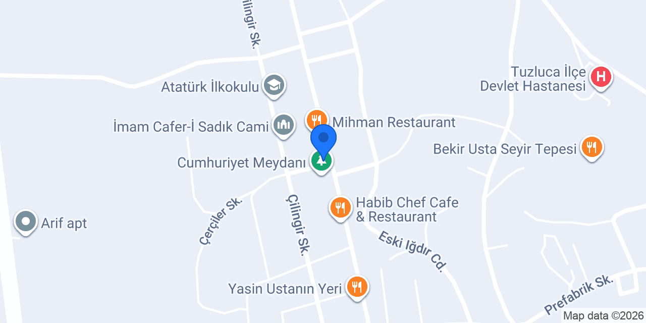 Iğdırlı TURİZM konumu