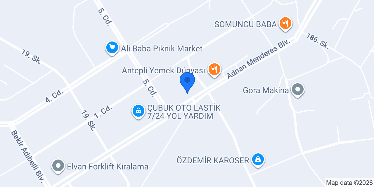 YENİ AZER PREFABRİK konumu