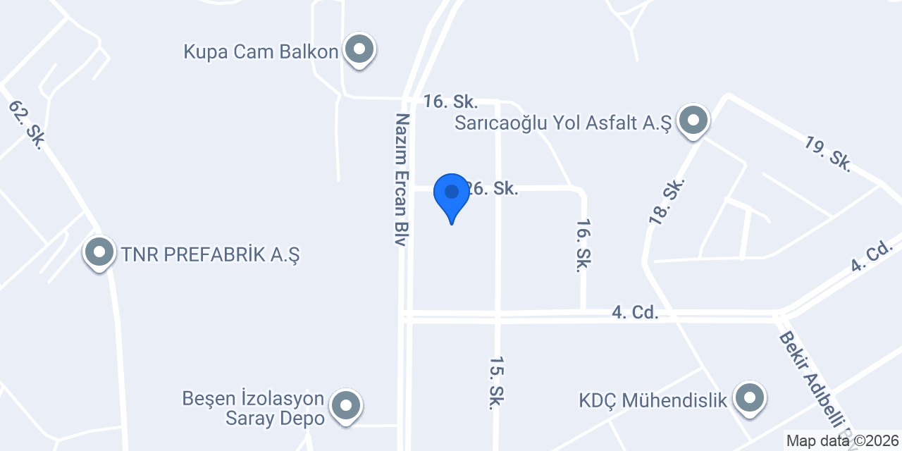 CESUR 1 İZOLASYON SAN. TİC. AŞ. konumu