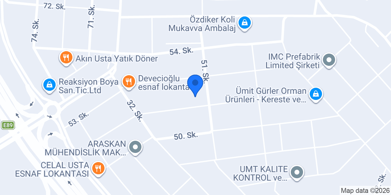 3S ENDÜSTRİYEL konumu