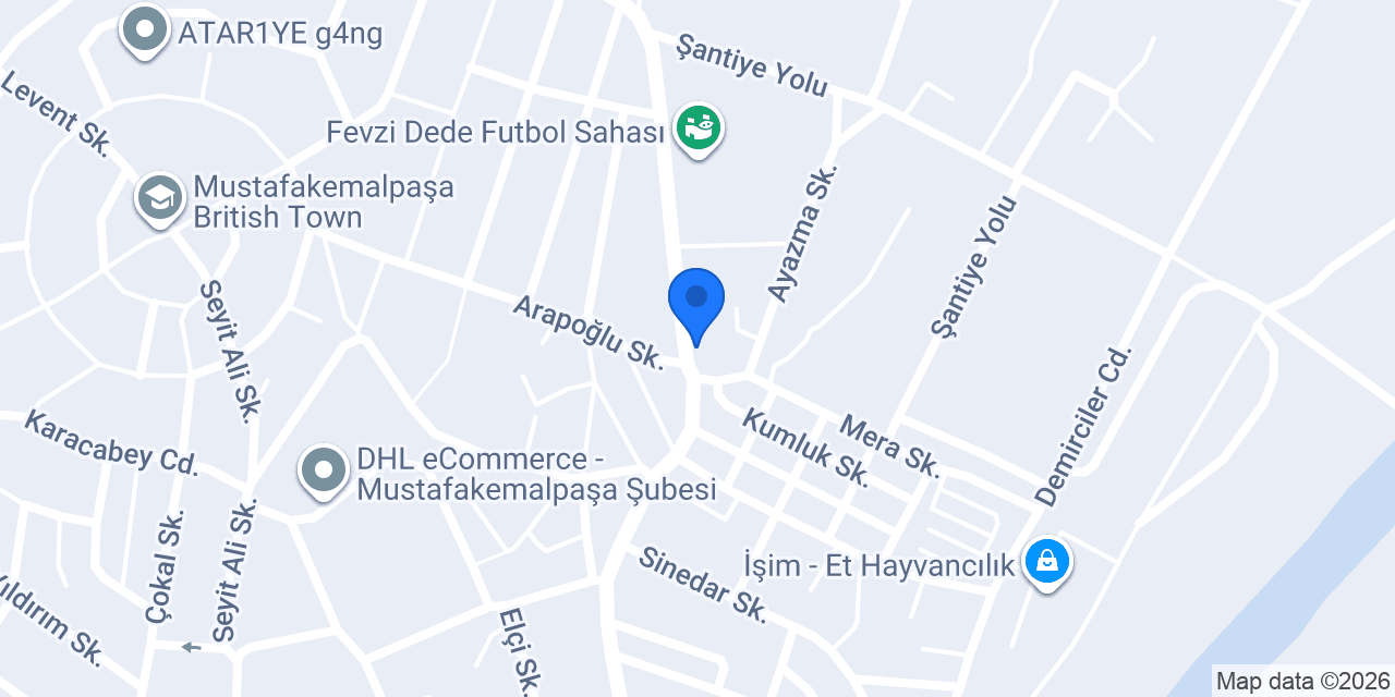 Enişte Fast Food konumu