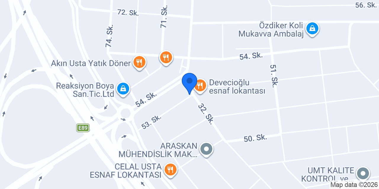 Öncü Döner - Saraykent konumu