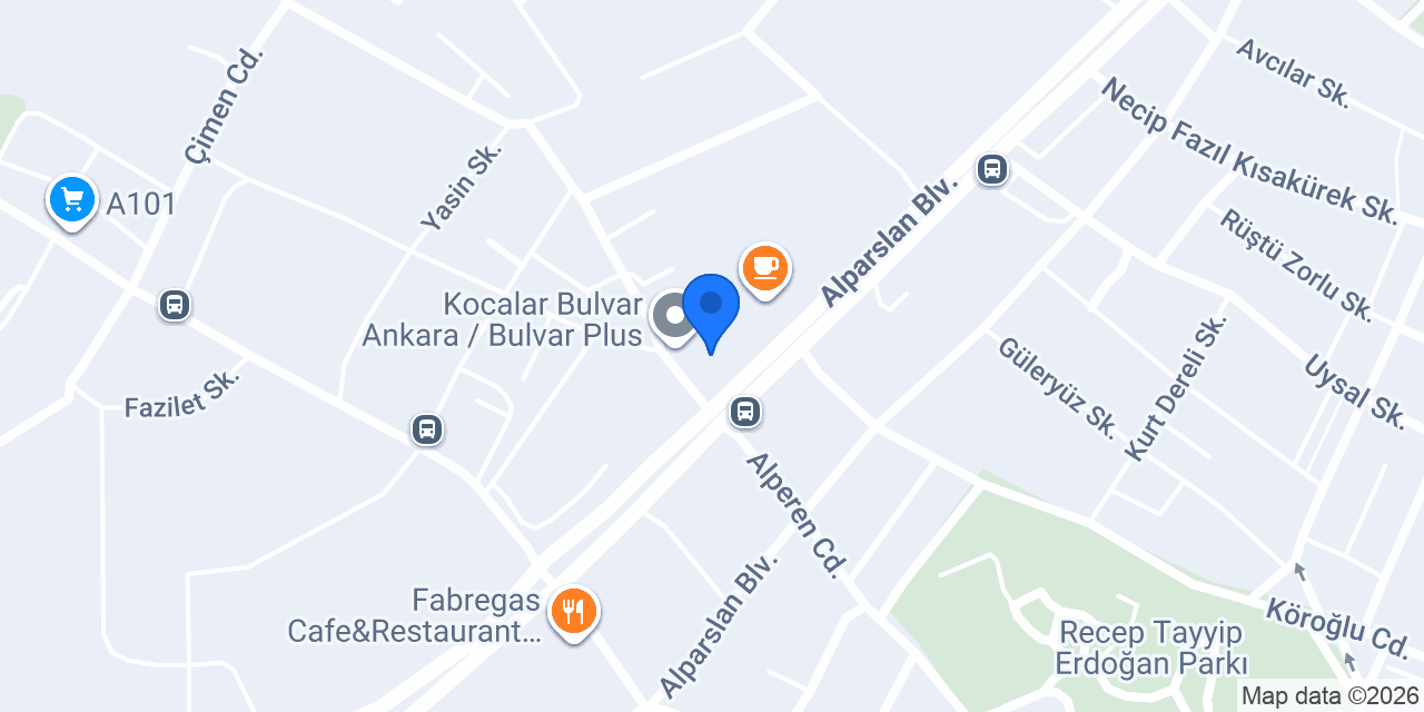 AURA Cafe&Bistro konumu