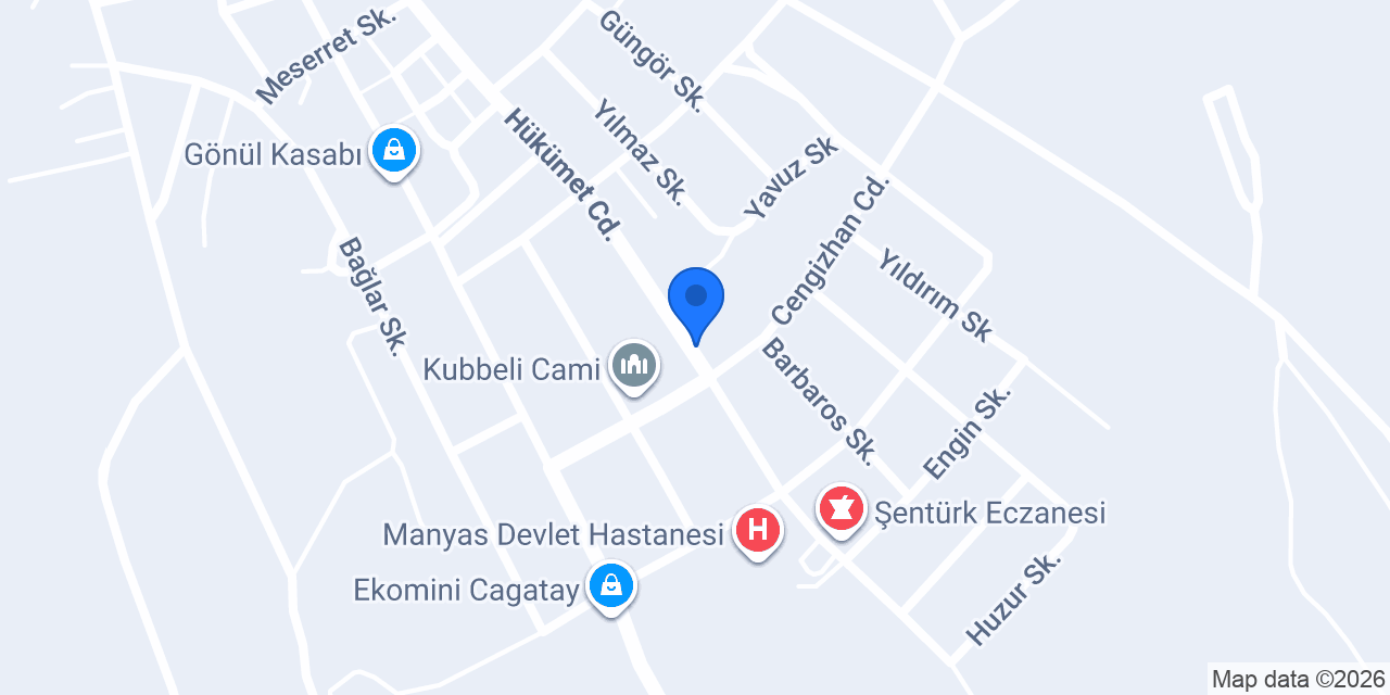 Manyas Halk Eğitim Merkezi konumu