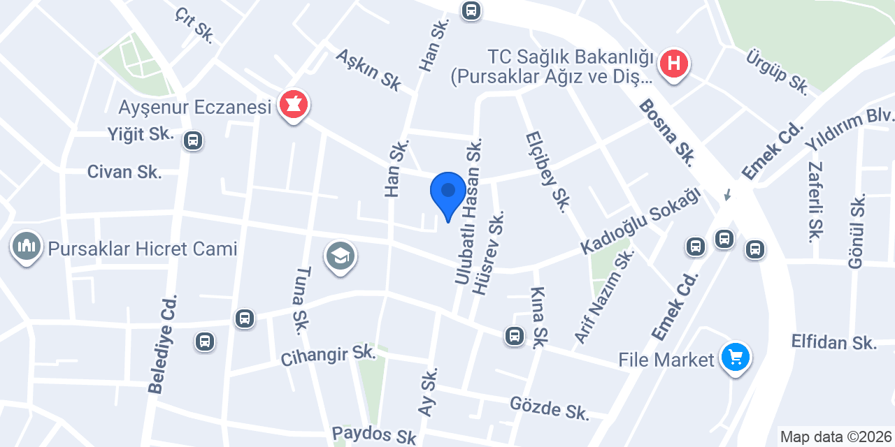 Nam-Ak Inşaat Emlak konumu