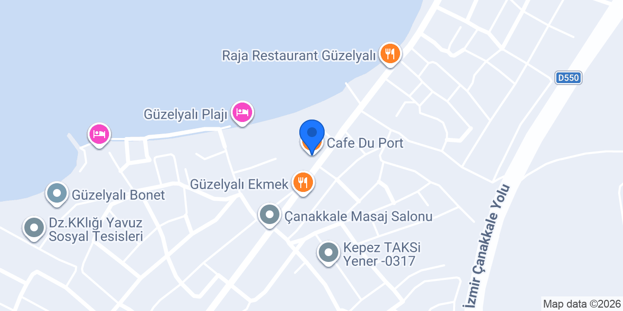 Cafe Du Port konumu