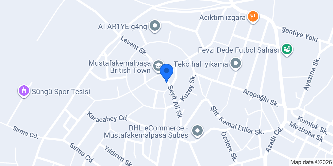 Sahra Mobilya konumu