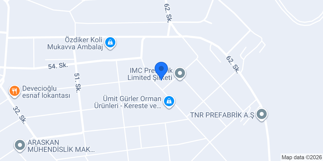 Yuratek Ltd Şti konumu