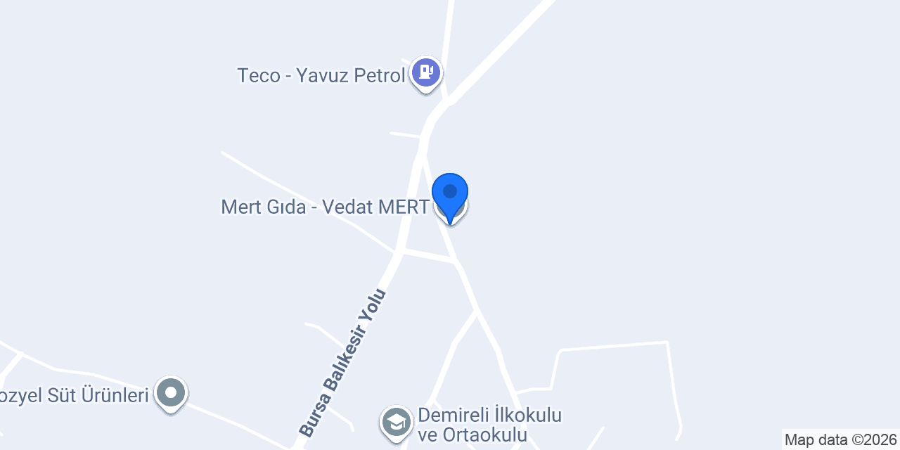Mert Gıda - Vedat MERT konumu
