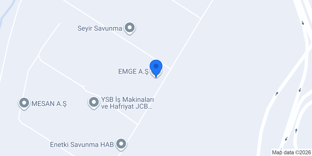 EMGE A.Ş. konumu